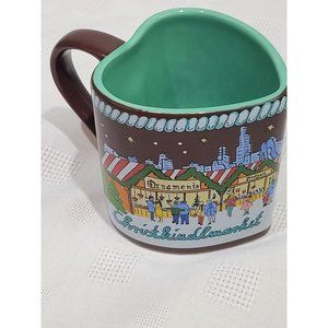 Chicago Christkindlmarket Mug German Holiday Market Heart Mug 2018 Ich liebe